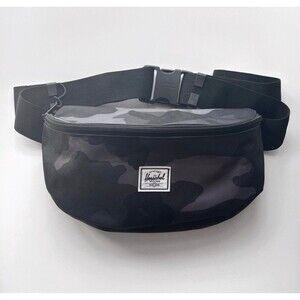 Herschel Supply Co. Fourteen Hip Pack Belt Fanny Bag Black/grey Camo Camouflage